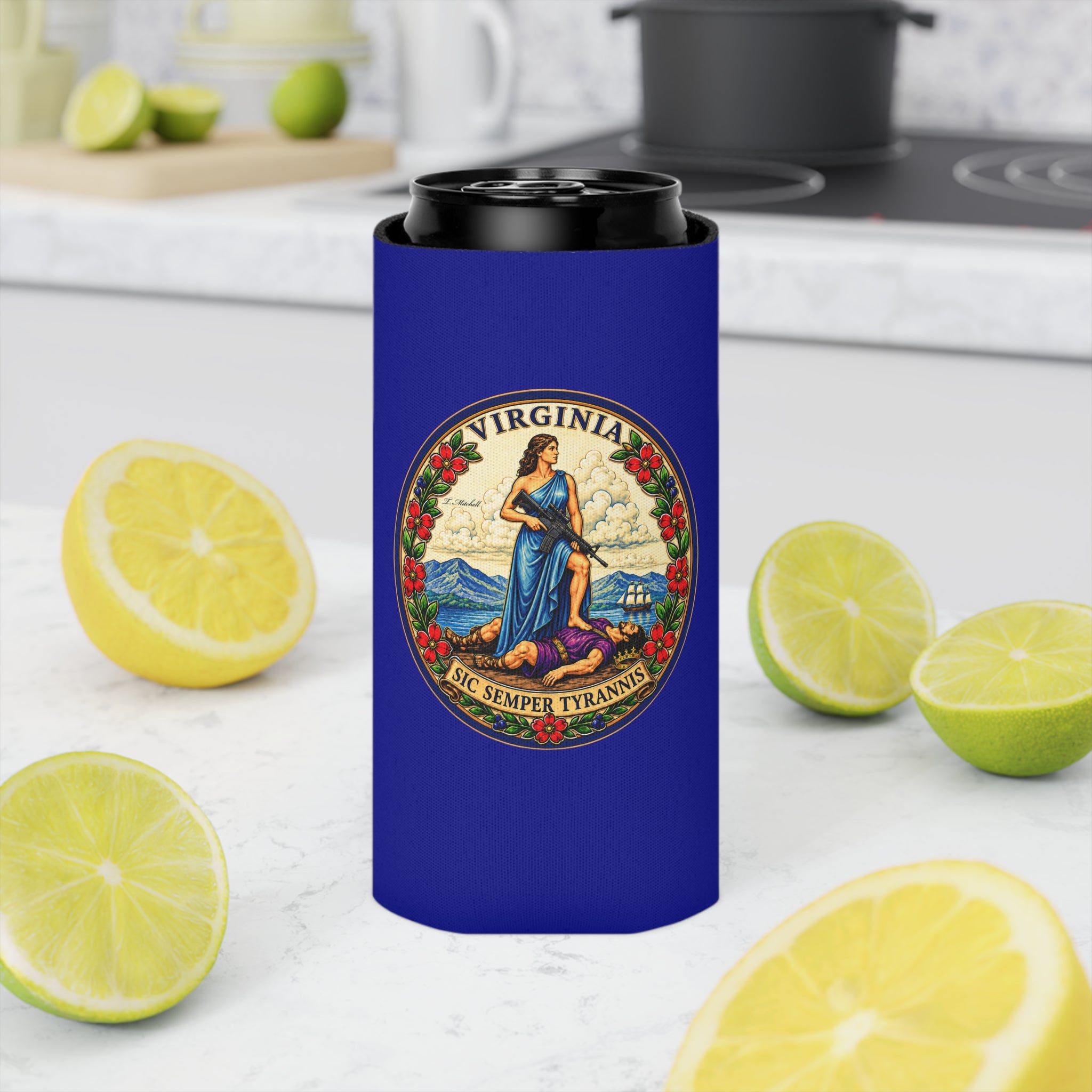 Sic Semper Tyrannis Koozie