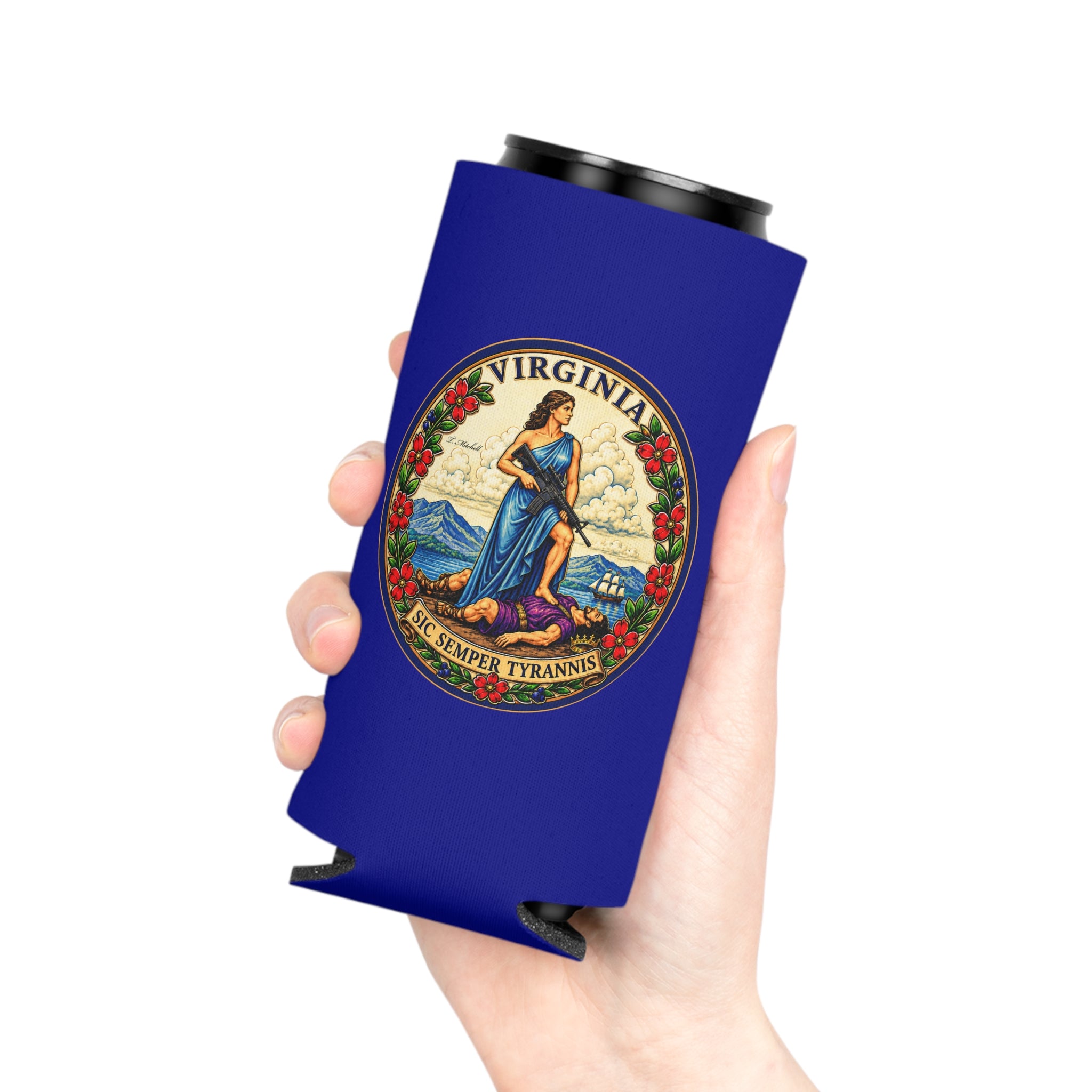 Sic Semper Tyrannis Koozie