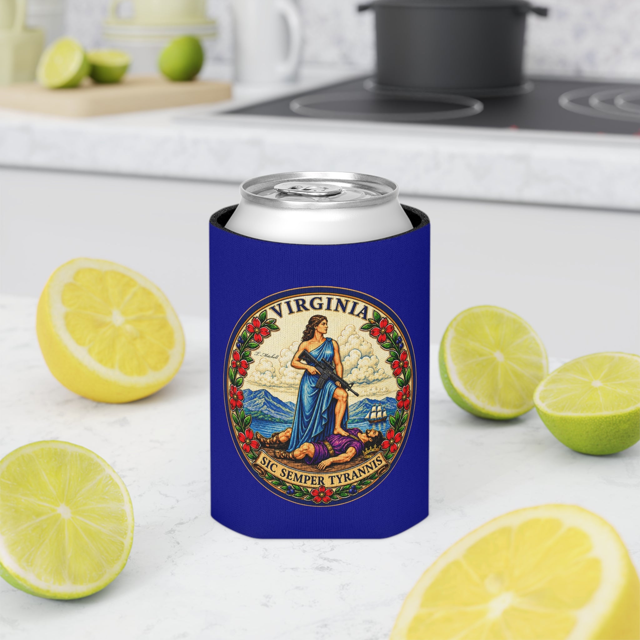Sic Semper Tyrannis Koozie