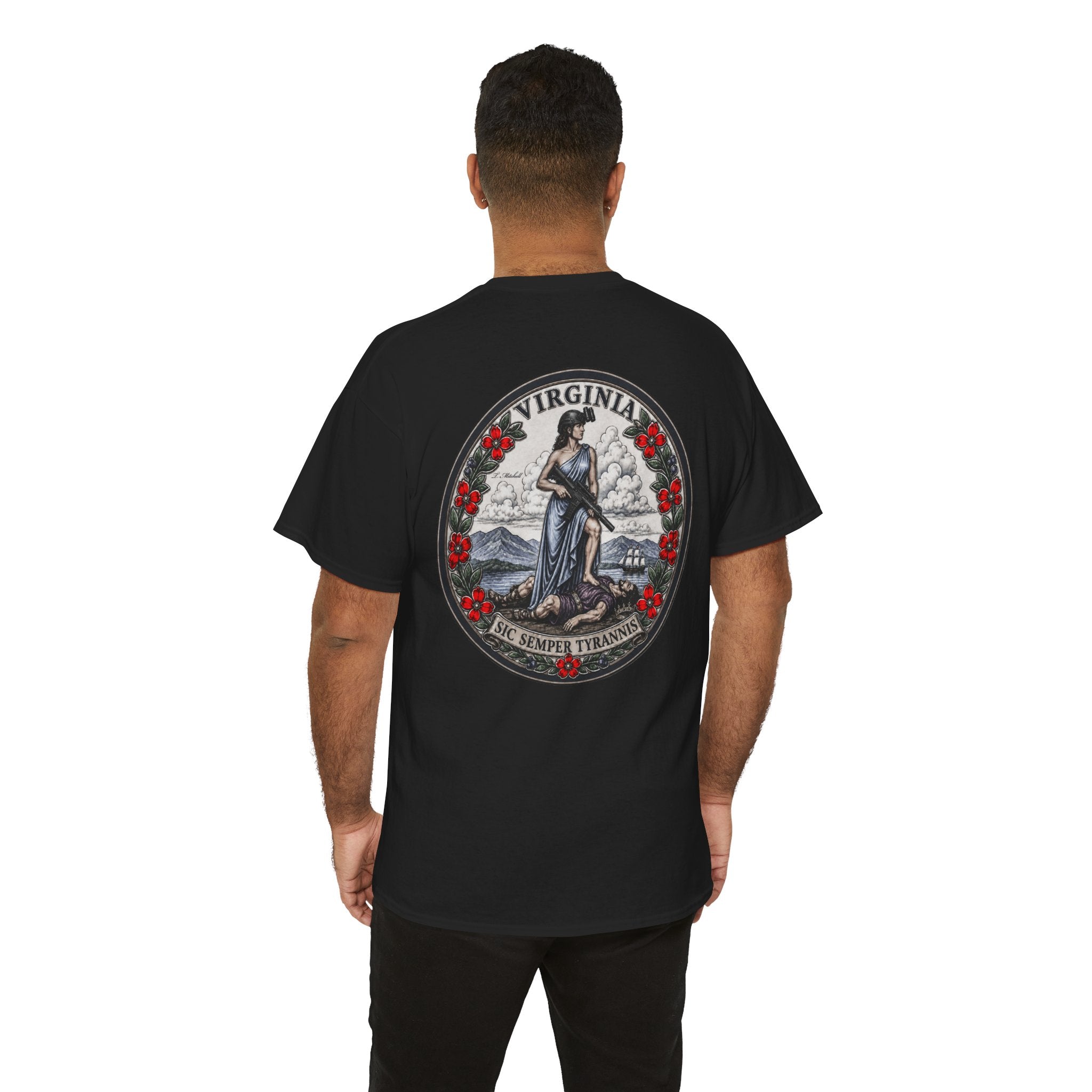 Sic Semper Tyrannis T‑Shirt — Tactical Virginia Tee