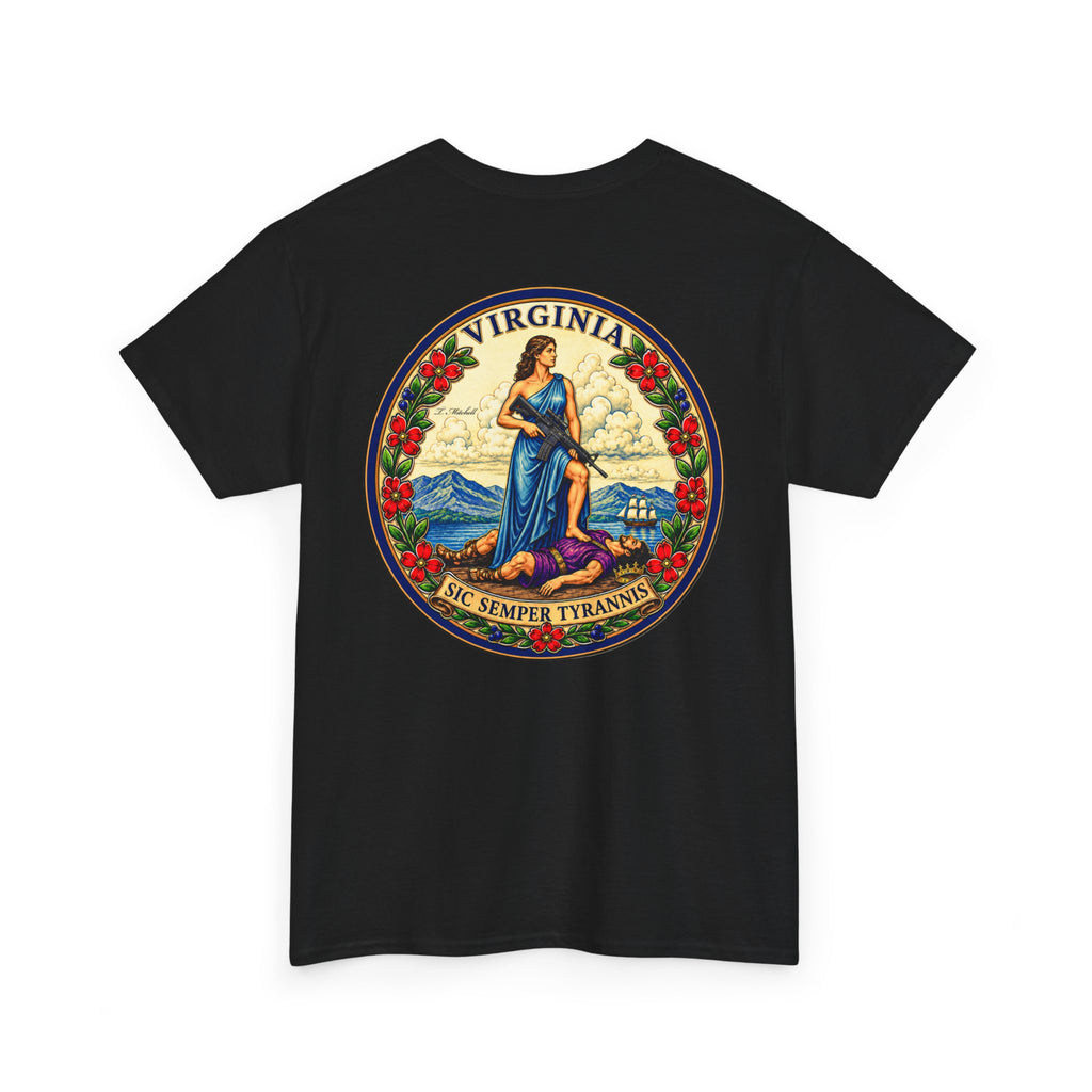 Sic Semper Tyrannis T-Shirt — 2A Virginia Tee