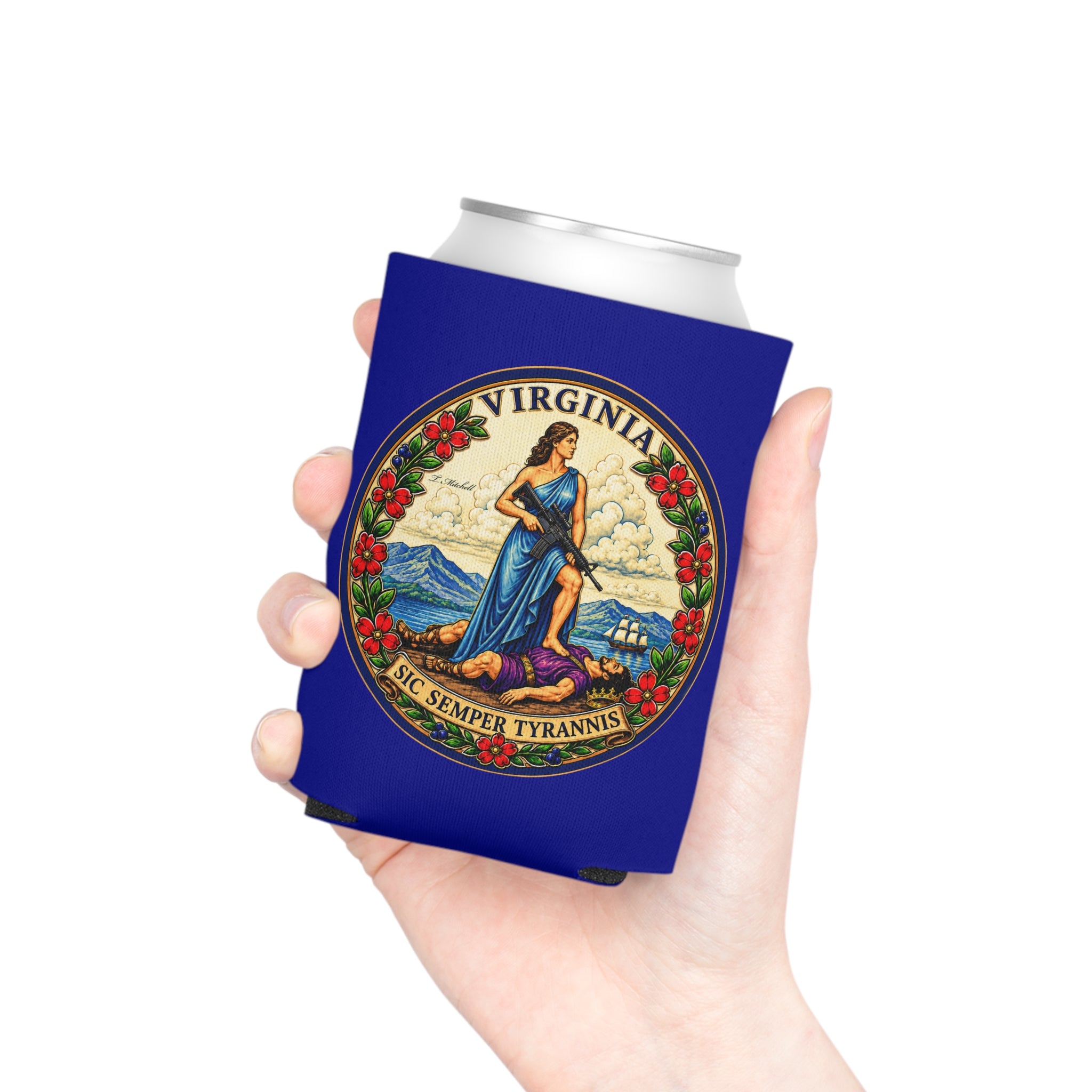 Sic Semper Tyrannis Koozie